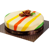 Marzipan Ribbon Cake (1 Kg)
