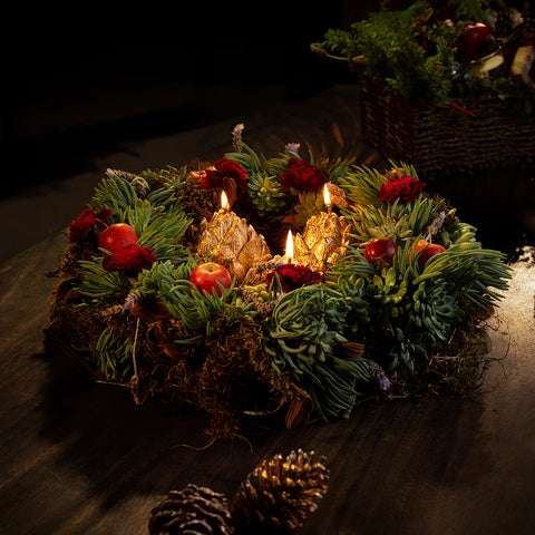 Succulent'lish  Wreath