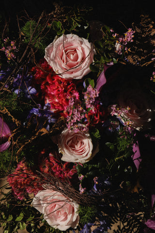 Crimson Noel Floral Delight