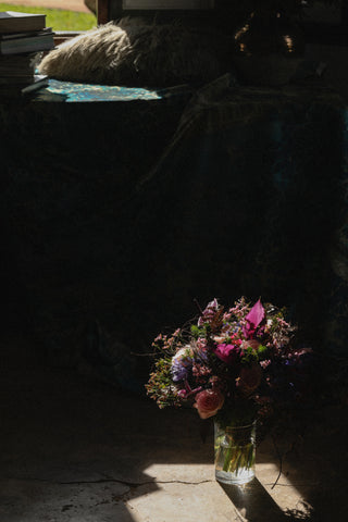 Crimson Noel Floral Delight