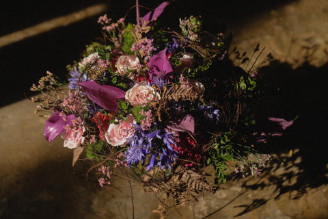 Crimson Noel Floral Delight