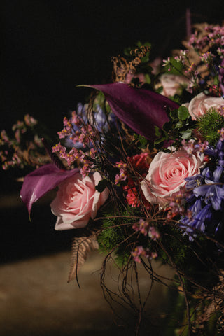 Crimson Noel Floral Delight