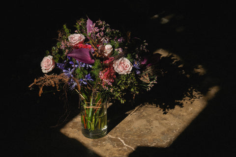 Crimson Noel Floral Delight