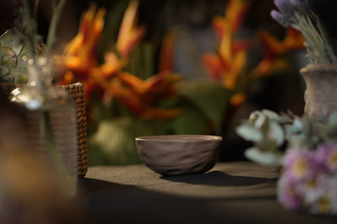 Walnut Vase