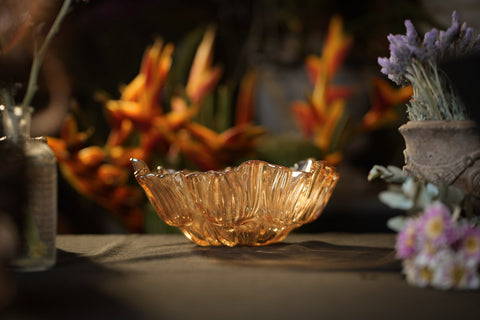 Gold Crystal Vase