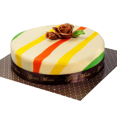 Marzipan Ribbon Cake (1 Kg)