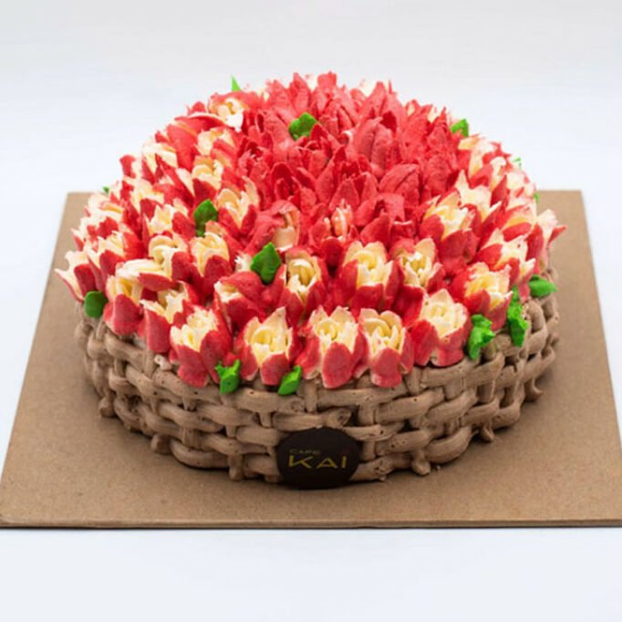 OLD FASHIONED RIBBON CAKE (1 kg)