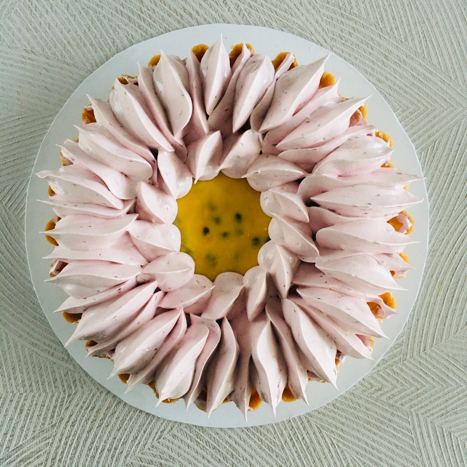 Passion Meringue Tart