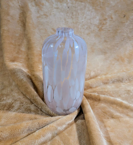 Japanese Painted Vase - Pink