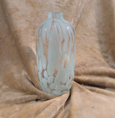 Japanese Painted Vase - Green