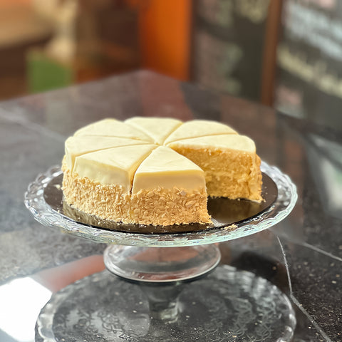 White chocolate cake