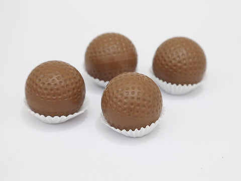 Chocolate Golf Balls For Dad, 4- Pack