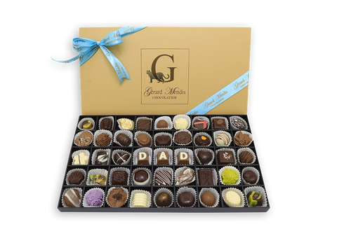 Dad, 45 Piece Classic Wooden Chocolate Box