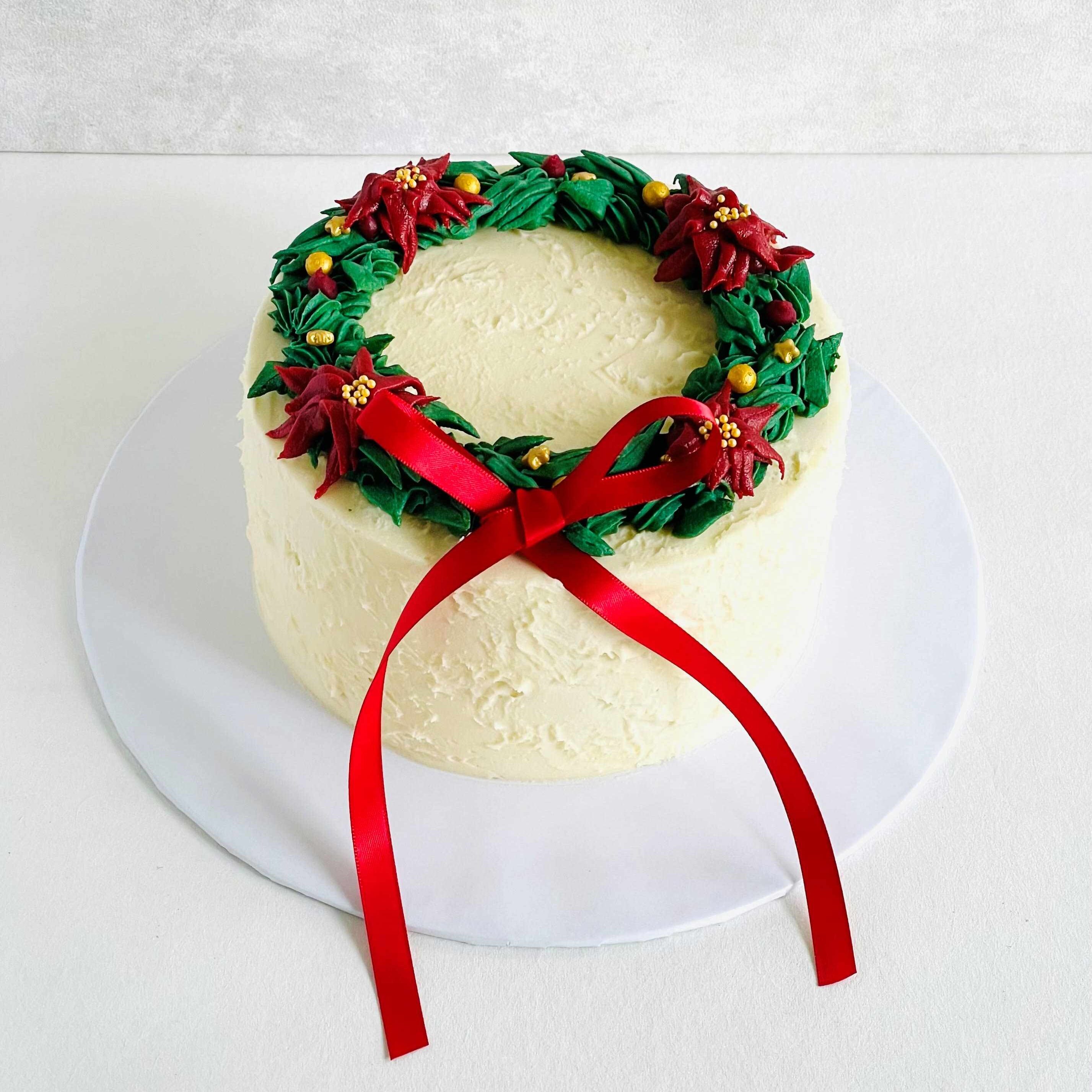 Wreath Cake - Shirohana Flowers